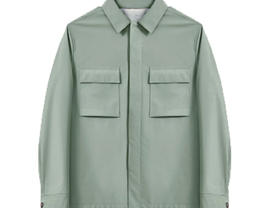 RAKHO 1J0008 Green Shirt Jacket